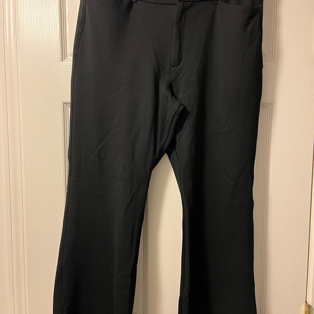 Old Navy Classic Black Flare Trousers, Size 16